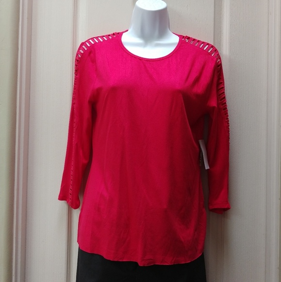 Carmen Marc Valvo Tops - NWT CARMEN MARC VALVO Jersey Tee